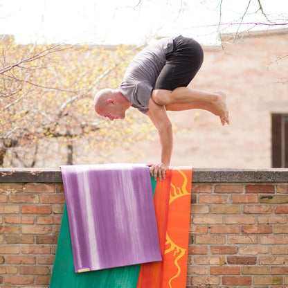 Nature Ultra Yoga Mat - Unique Variegated Design, Extra Cushion, Durable, Sticky and Grippy, Stable Non-Slip Surface, Lightweight