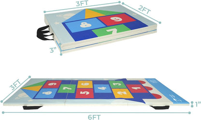 Gymnastics Tumbling Mats Foldable Gym Tumble Mat for Kids