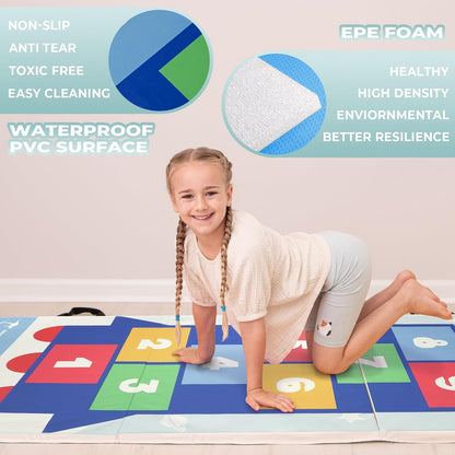 Gymnastics Tumbling Mats Foldable Gym Tumble Mat for Kids