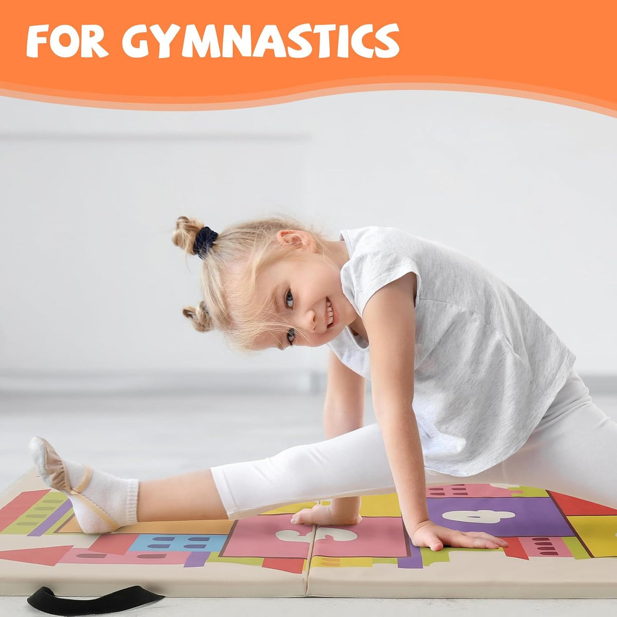 Gymnastics Tumbling Mats Foldable Gym Tumble Mat for Kids