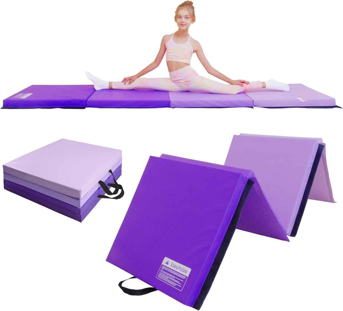 Gymnastics Tumbling Mats Foldable Gym Tumble Mat for Kids