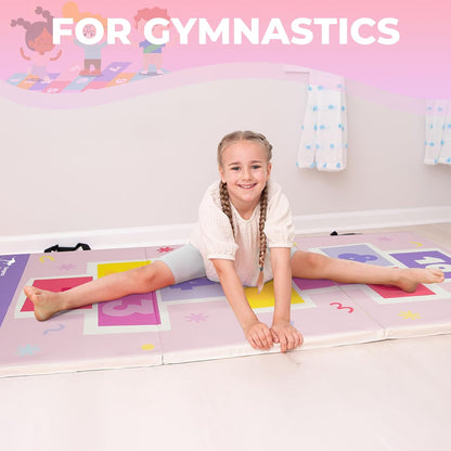 Gymnastics Tumbling Mats Foldable Gym Tumble Mat for Kids