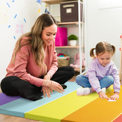 Gymnastics Tumbling Mats Foldable Gym Tumble Mat for Kids