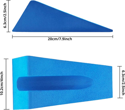 Mobilization Wedge, Non-Slip Silicone Triangle Pillow for Spine and Extremity Mobilization, Sturdy Support for Spinal Pain Relief, Rehabilitation Tool, 7.9 x 4.1 x 2 Inch