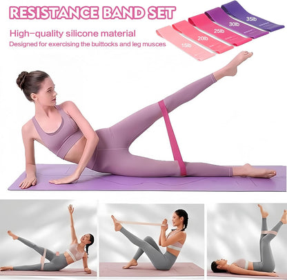 13 PCS Pilates Essentials Kit for Women,Pilates Ring and Yoga Ball & Accessories, with Resistance Bands for Home Workouts,Pilates,Yoga