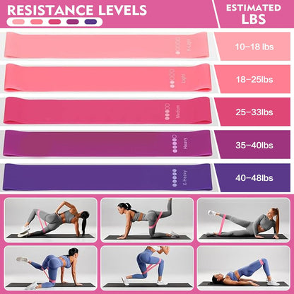 13 PCS Pilates Essentials Kit for Women,Pilates Ring and Yoga Ball & Accessories, with Resistance Bands for Home Workouts,Pilates,Yoga