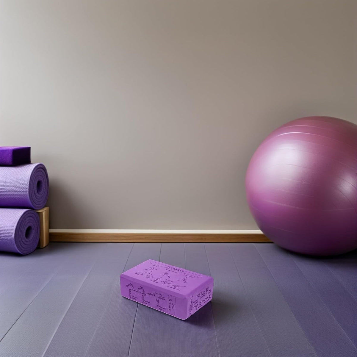 Yoga Block High Density EVA for Beginners and Children