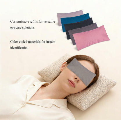 Cotton Weighted Eye Pillow Case Covers, 6pcs Cooling Eye Pillow Cases