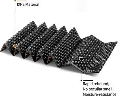 Foam Camping Pads for Hiking, Ultralight Closed Cell Mattress, Waterproof Soft Mat for Adults, Wide Picnic Yoga Mats, Folding Sleeping Pad for Outdoor Backpacking