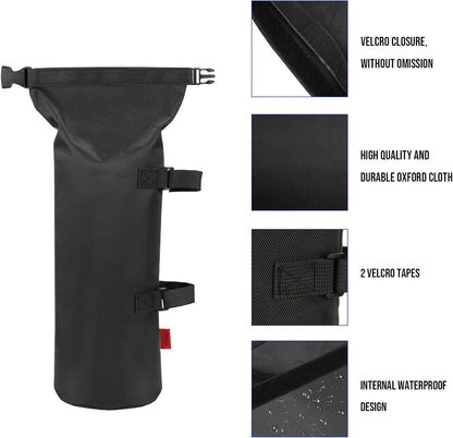 Heavy Duty Sand Bags for Canopy Legs (Set of 4) – 1680D Waterproof Oxford Fabric with Upgraded Hook & Loop Straps – Ideal Weights for Tent, Gazebo, Bounce House