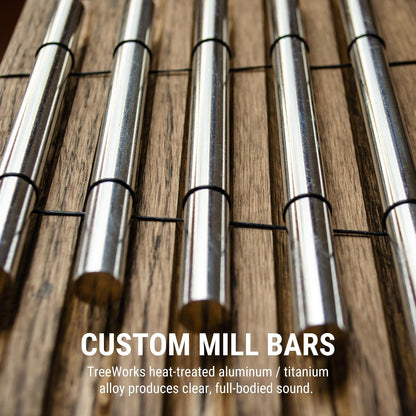 Chimes Energy Chime, Single Note –– MADE IN U.S.A. –– For Meditation, Classrooms, Sound Healing or Yoga, Includes Mallet