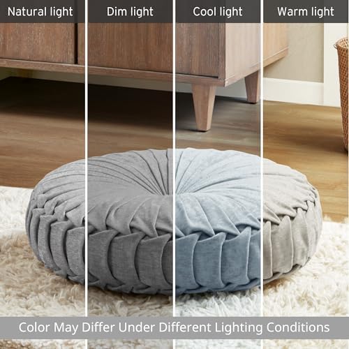 Intelligent Design Floor Pillow, Cushion for Meditation, 24x24 Yellow