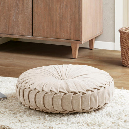 Intelligent Design Floor Pillow, Cushion for Meditation, 24x24 Yellow