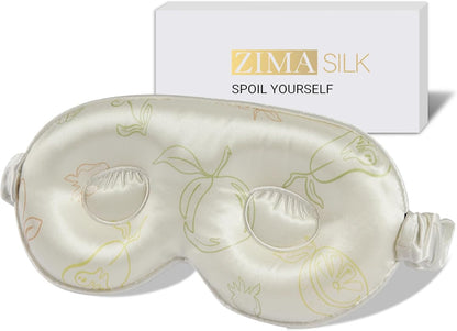 Adjustable 22 Momme 100% Pure Mulberry Silk Sleep Mask