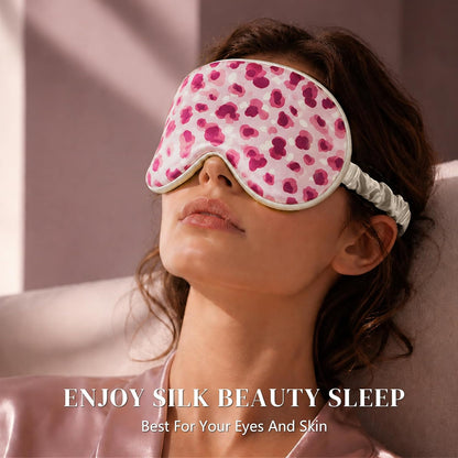 Adjustable 22 Momme 100% Pure Mulberry Silk Sleep Mask