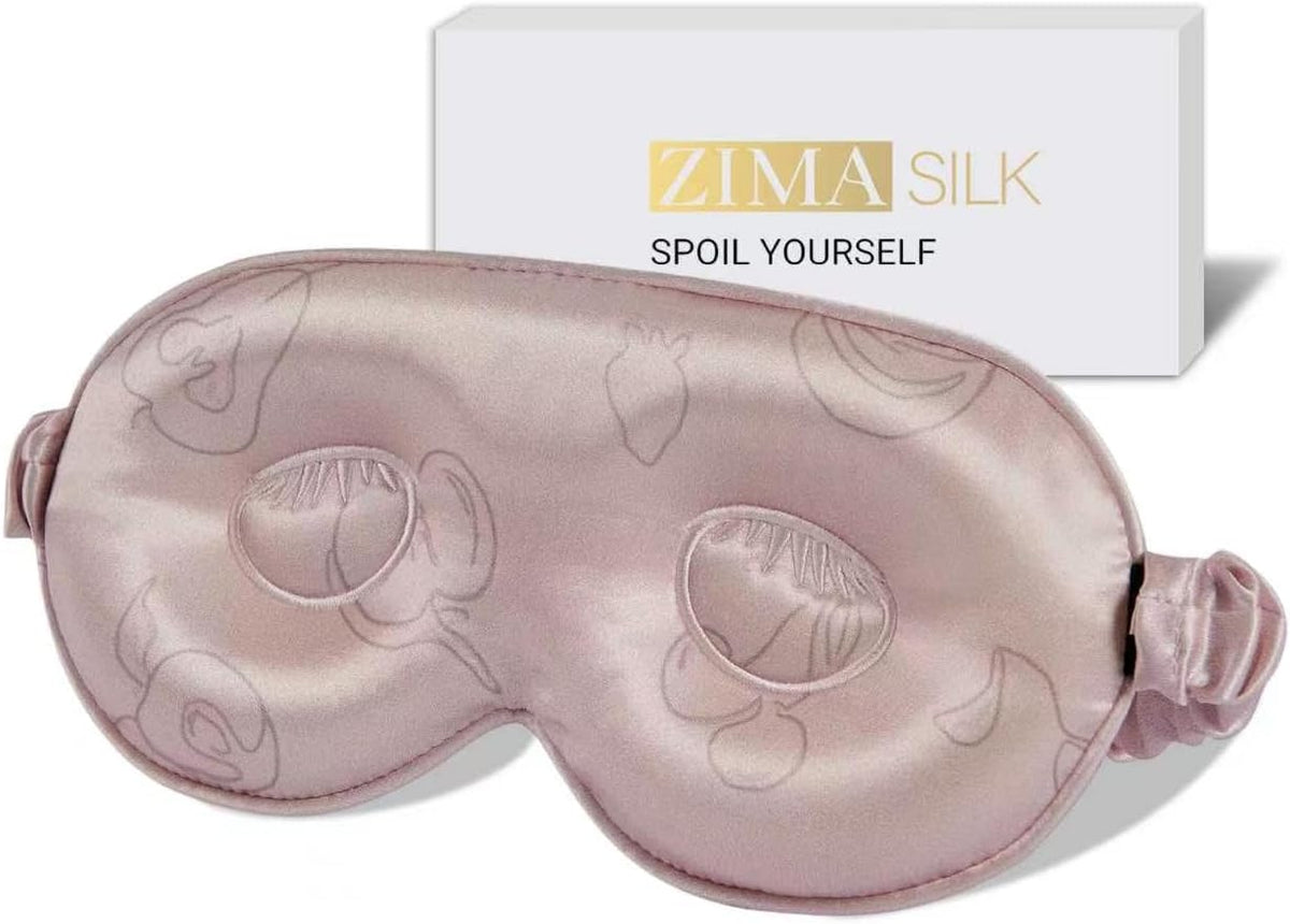 Adjustable 22 Momme 100% Pure Mulberry Silk Sleep Mask