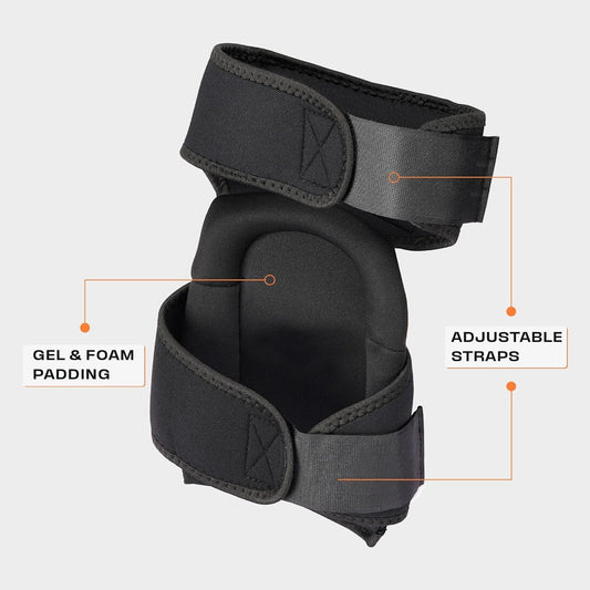 Knee Pads for Men Construction Knee Pads for Work for Men and Women with Double Gel for Gardening Flooring Roofing Heavy Duty with Extra Thick Foam and Strong Adjustable Non-Slip Straps
