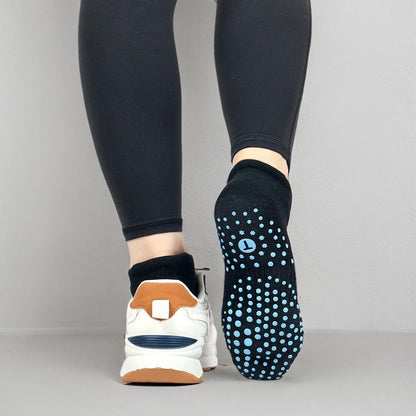 Pilates Socks for Women, Cushioned Grip Yoga Socks, Barre Socks