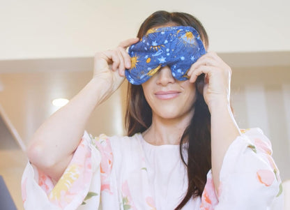 Lavender Eye Pillow, Satin-Backed, Assorted