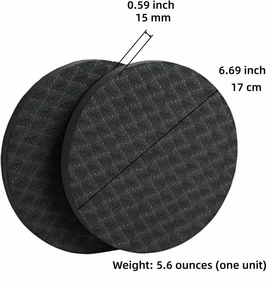 2-piece set yoga knee pads and exercise mats - super thick anti slip support for thick boards, gardening, push ups, knees, Pilates, and floor exercises - knees, elbows, wrists