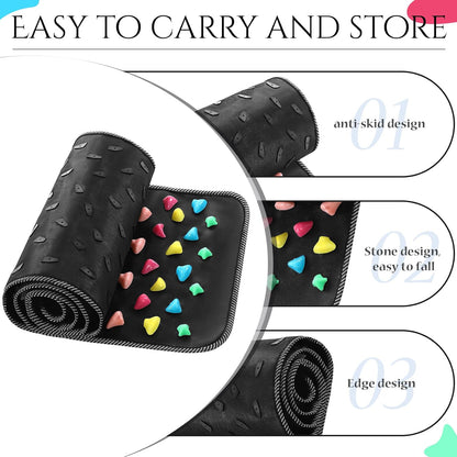 Foot Acupressure Mat Walk Stone Road,55.12 X 13.78 Inches
