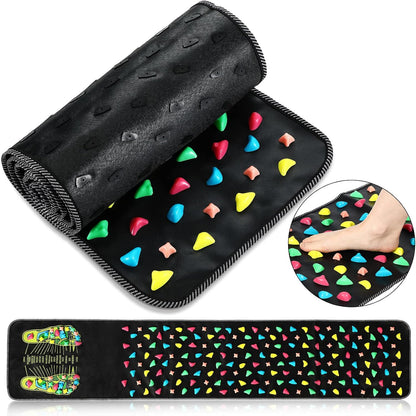 Foot Acupressure Mat Walk Stone Road,55.12 X 13.78 Inches