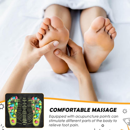 Foot Acupressure Mat Walk Stone Road,55.12 X 13.78 Inches