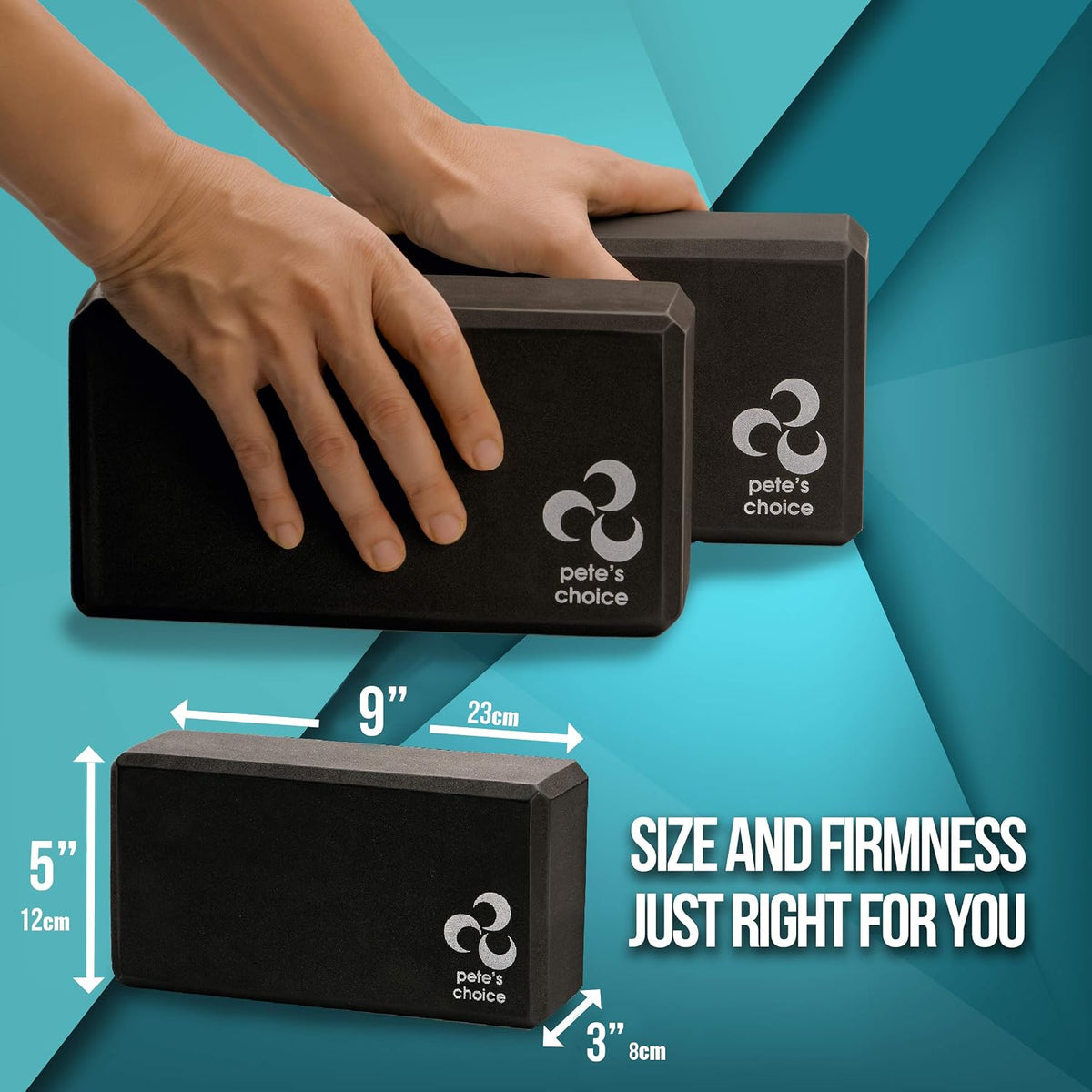 Yoga Wheel Kit for Beginners - Wheel, 2 Blocks, Strap & Guide