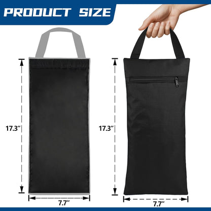 Unfilled Sandbag with Dual Compartment for Yoga 2 Pack Not Include Fillers