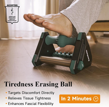 Icing Plantar Fasciitis Relief Foot Roller Massager, Green
