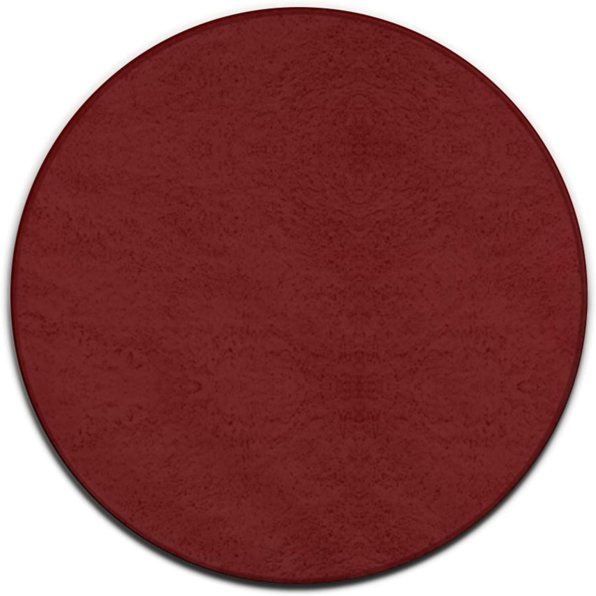 Women's Large Home Decor Mat, Soft Round Yoga Carpet, Non Slip Machine Washable Home Office Circle Rug Purple