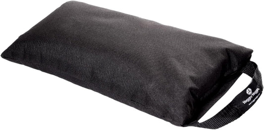 Unfilled 10lb Yoga Sandbag - Adds Weight to Your Poses, Zipper Cover, Sturdy Handle, Durable Material, Not Filled with Sand
