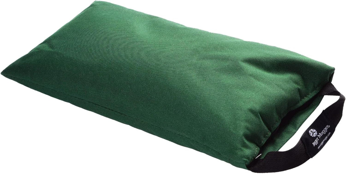 Unfilled 10lb Yoga Sandbag - Adds Weight to Your Poses, Zipper Cover, Sturdy Handle, Durable Material, Not Filled with Sand