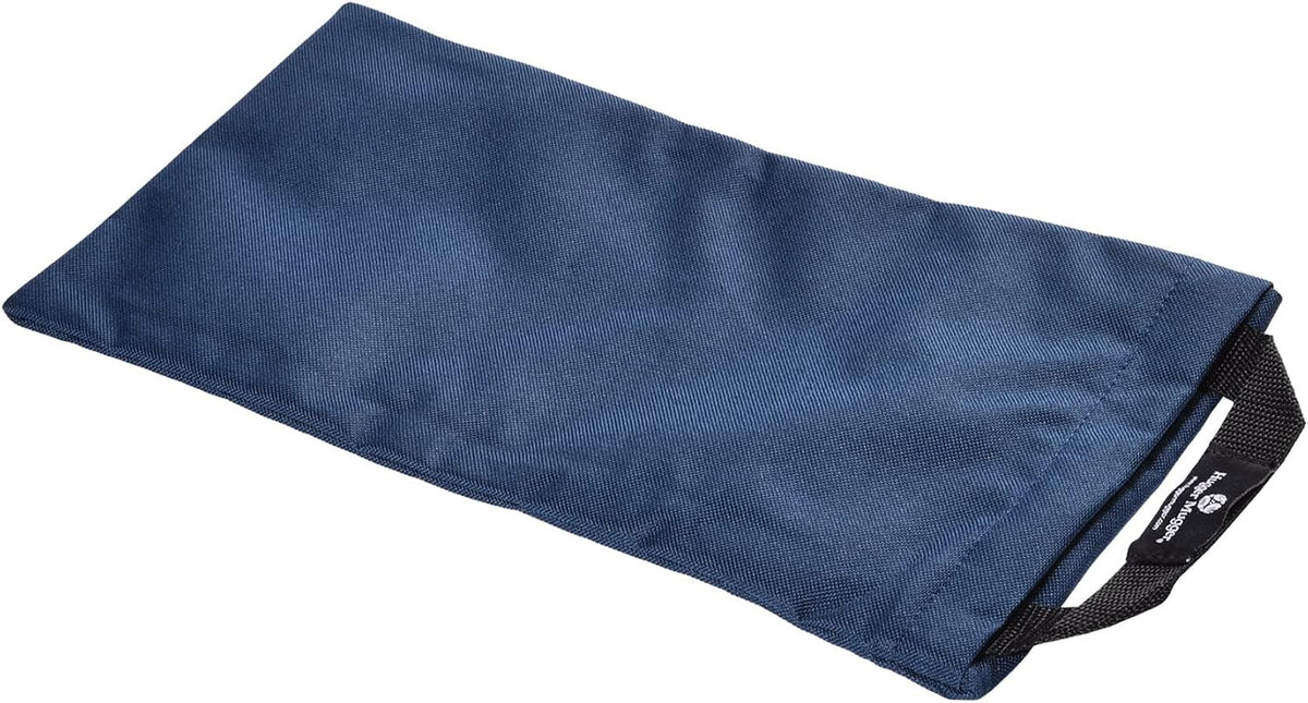 Unfilled 10lb Yoga Sandbag - Adds Weight to Your Poses, Zipper Cover, Sturdy Handle, Durable Material, Not Filled with Sand