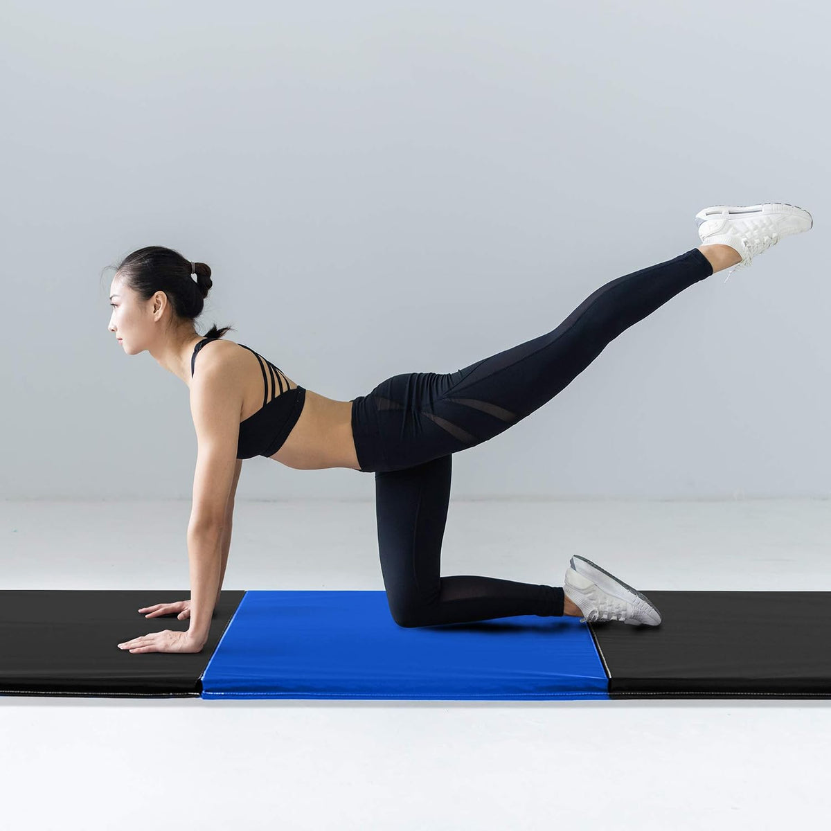 Folding Exercise Mat - 2" Thick X-Large 4x8'