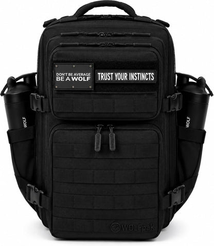 35L Athletic Gym Backpack - Durable 1000D Waterproof Oxford Material with MOLLE Webbing, Laptop Pocket - Colors A