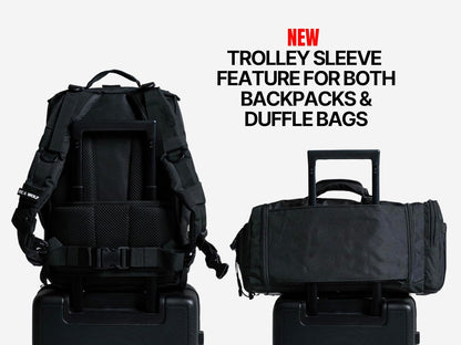 35L Athletic Gym Backpack - Durable 1000D Waterproof Oxford Material with MOLLE Webbing, Laptop Pocket - Colors A