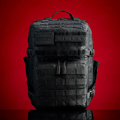 35L Athletic Gym Backpack - Durable 1000D Waterproof Oxford Material with MOLLE Webbing, Laptop Pocket - Colors A