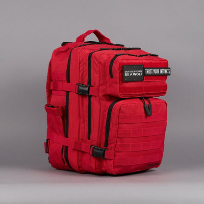 35L Athletic Gym Backpack - Durable 1000D Waterproof Oxford Material with MOLLE Webbing, Laptop Pocket - Colors A