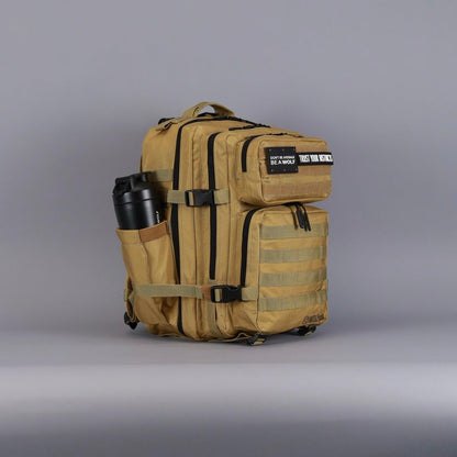 35L Athletic Gym Backpack - Durable 1000D Waterproof Oxford Material with MOLLE Webbing, Laptop Pocket - Colors A