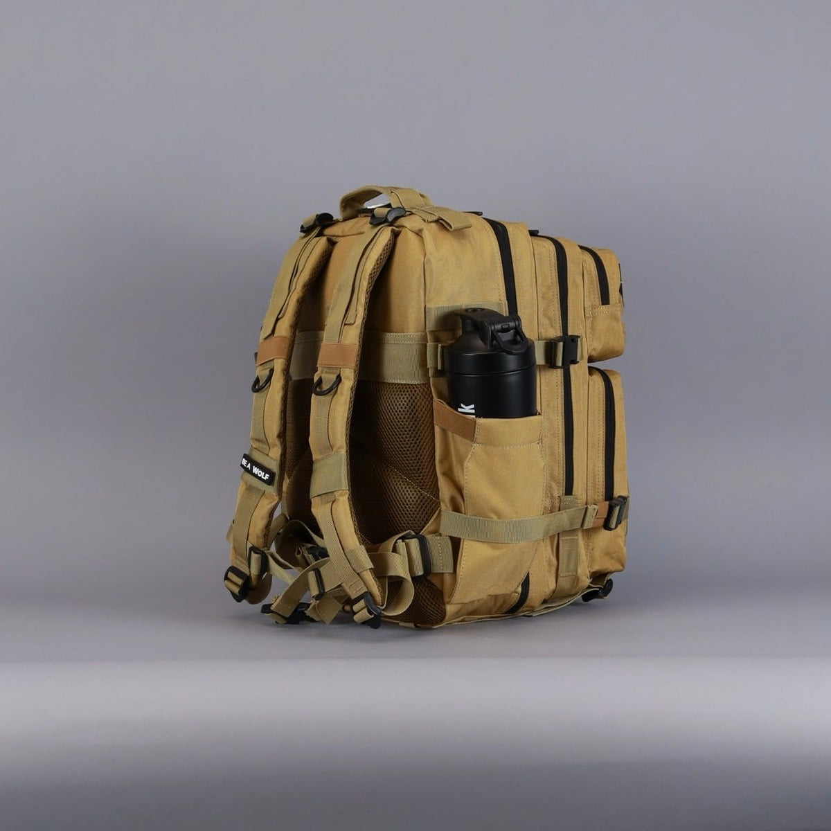 35L Athletic Gym Backpack - Durable 1000D Waterproof Oxford Material with MOLLE Webbing, Laptop Pocket - Colors A