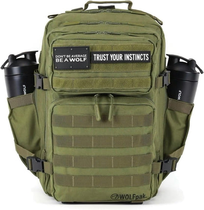 35L Athletic Gym Backpack - Durable 1000D Waterproof Oxford Material with MOLLE Webbing, Laptop Pocket - Colors A