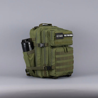 35L Athletic Gym Backpack - Durable 1000D Waterproof Oxford Material with MOLLE Webbing, Laptop Pocket - Colors A