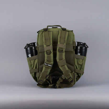 35L Athletic Gym Backpack - Durable 1000D Waterproof Oxford Material with MOLLE Webbing, Laptop Pocket - Colors A