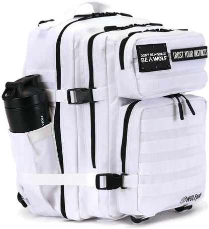 35L Athletic Gym Backpack - Durable 1000D Waterproof Oxford Material with MOLLE Webbing, Laptop Pocket - Colors A