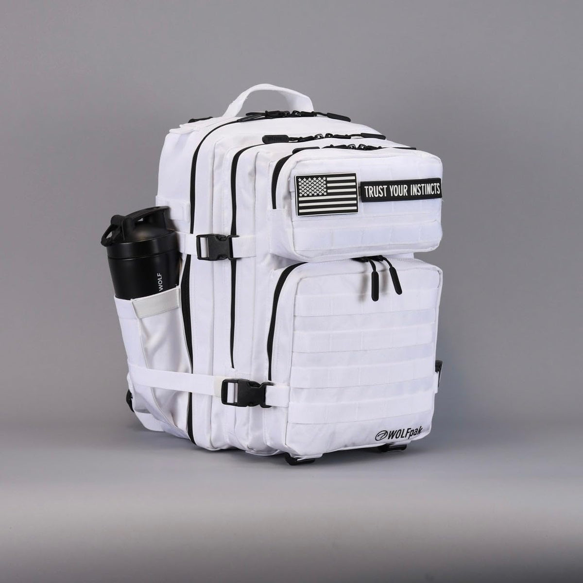 35L Athletic Gym Backpack - Durable 1000D Waterproof Oxford Material with MOLLE Webbing, Laptop Pocket - Colors A