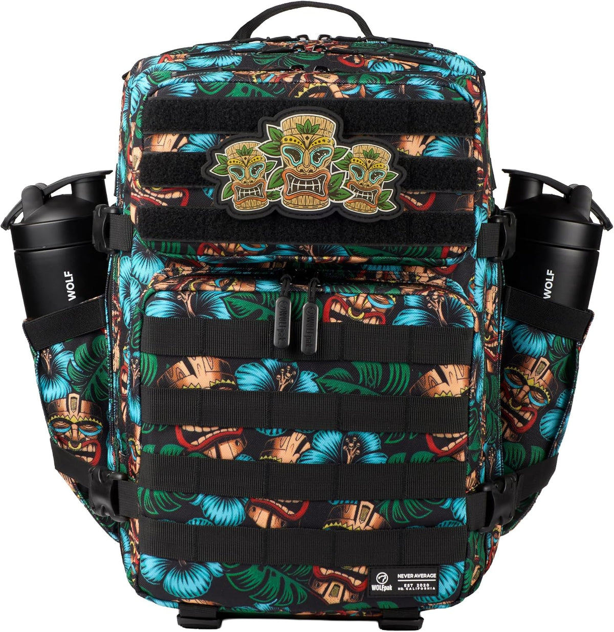35L Athletic Gym Backpack - Durable 1000D Waterproof Oxford Material with MOLLE Webbing, Laptop Pocket - Colors A