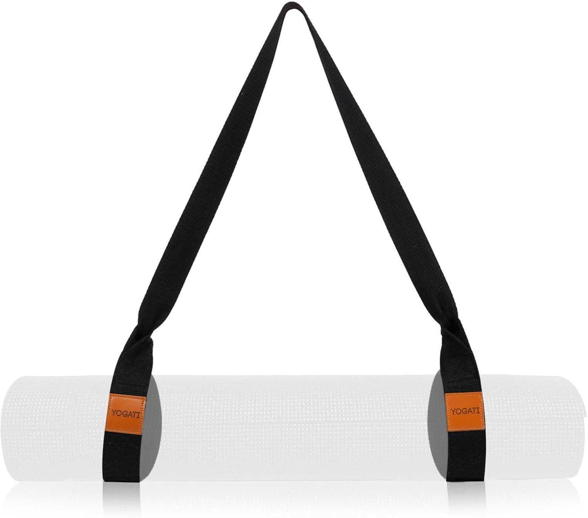® Yoga Mat Straps for Carrying | Adjustable Cotton Yoga Strap for Carrying Mats | Fits Standard and Thick Yoga or Pilates Matt | Practical & Perfect Yoga Mat Carrying Strap Design that Lasts