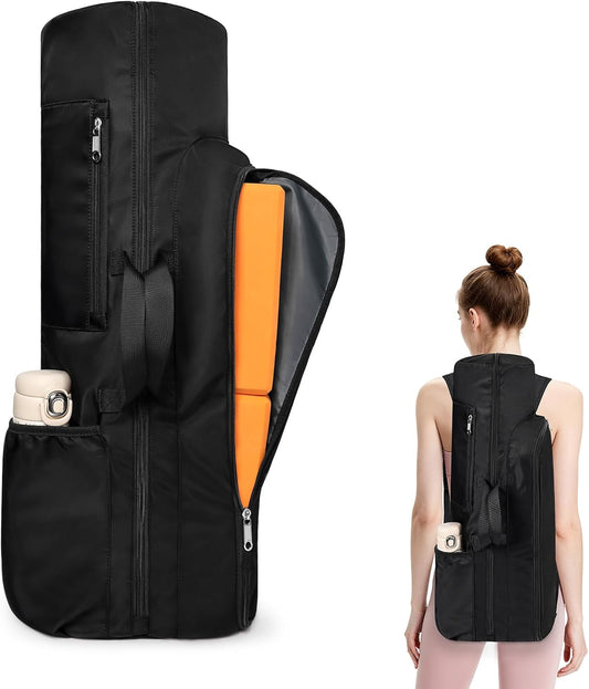Yoga Mat Bag Carrier Large Capacity Yoga Backpack for Women