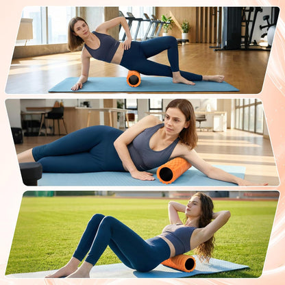 Foam Roller for Deep Tissue Massager, Patented Exercise Roller
